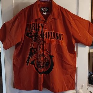 Harley Davidson's dress shirt